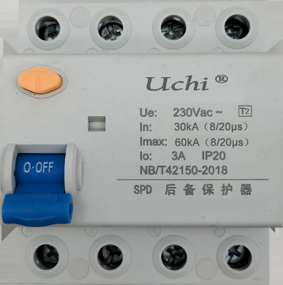 قطع کننده مدار محافظ ولتاژ Ul94-V0 با قابلیت جریان تخلیه 60KA